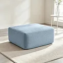 Compressed Sofa Ottoman – Boneless Couch in a Box – Rectangle Ottoman for Living Room & Bedroom